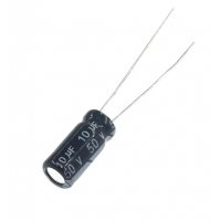 10uF 25V 4x7 elektrolytický kondenzátor