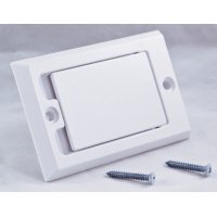 Zásuvka CVS biela s kontaktom