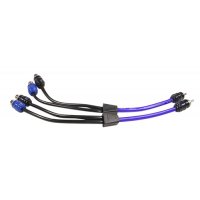 ZC-PYF, Y-adapter, 1 male/ 2 female