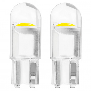 T10 LED žiarovky STANDARD W5W COB HPC 12V bielý