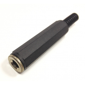 JACK6.3F samica káblová stereo