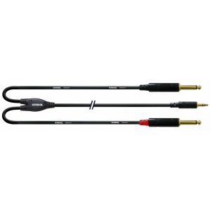 CFY3WPP 3 m Jack 3,5 mm stereo/2 x Jack 6,3 mono