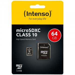 Micro64GB SDHC karta 64GB Class10 adapter