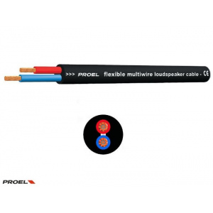 HPC620BK kábel reproduktorový 2x2,5 Proel