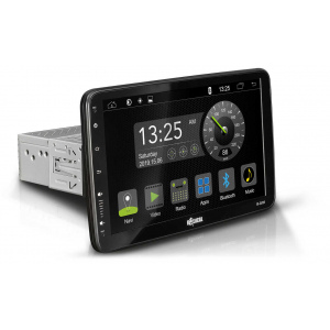 R-D111 autorádio 1DIN 10,1 USB,DAB,BT, zrkadlenie