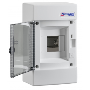 BK00110 nástenná rozvodnica 1radová 1x4moduly