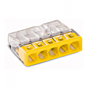 Škatuľová svorka WAGO 5x0,5-2,5mm2