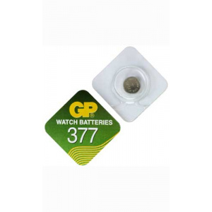 GP377  gombíková baterka