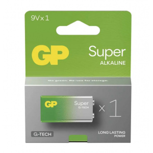  6LR61 (9V)  Alkalická batéria GP Super