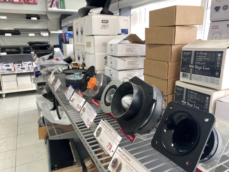 Kamenná predajňa SEGA Audio